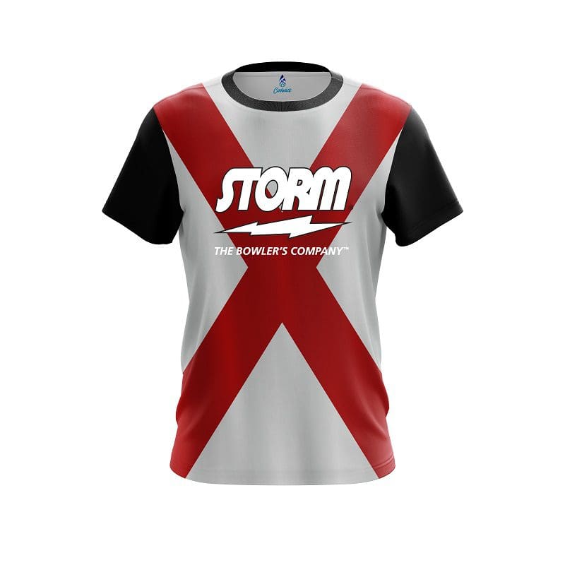 Storm Alabama Flag CoolWick Bowling Jersey
