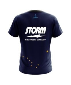 Alternative view of Storm Alaska Flag CoolWick Bowling Jersey