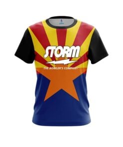 Storm Arizona Flag CoolWick Bowling Jersey