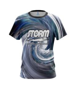 Storm Cloudy Vortex CoolWick Bowling Jersey