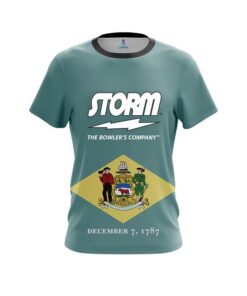 Storm Delaware Flag CoolWick Bowling Jersey