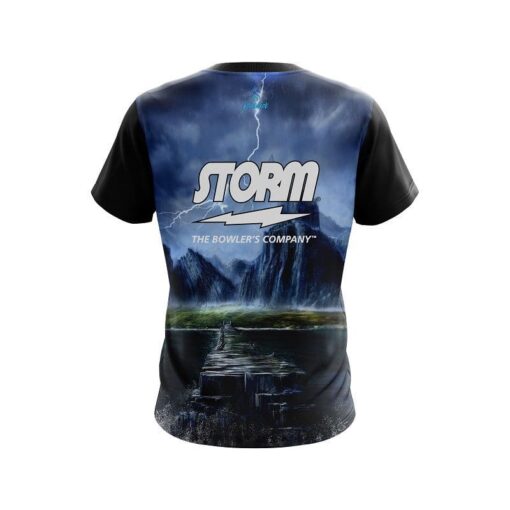 Storm Electric Mountain CoolWick Bowling Jersey - Image 2