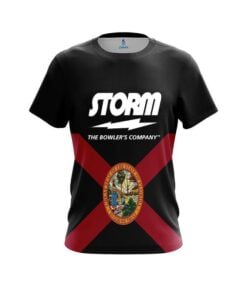 Storm Florida Flag CoolWick Bowling Jersey