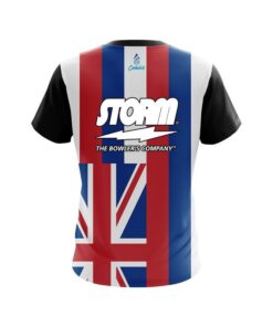 Alternative view of Storm Hawaii Flag CoolWick Bowling Jersey