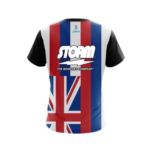 Storm Hawaii Flag CoolWick Bowling Jersey - Image 2