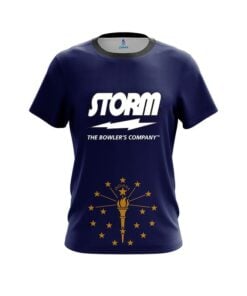Storm Indiana Flag CoolWick Bowling Jersey