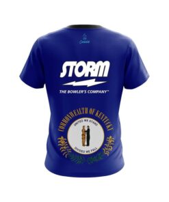 Alternative view of Storm Kentucky Flag CoolWick Bowling Jersey