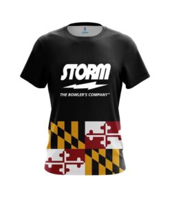 Storm Maryland Flag CoolWick Bowling Jersey