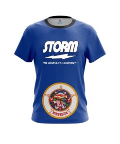 Storm Minnesota Flag CoolWick Bowling Jersey