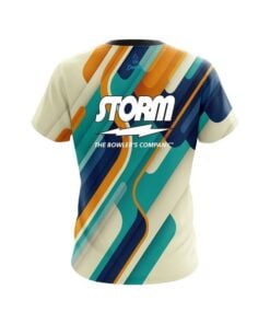 Alternative view of Storm Modern Stripe CoolWick Bowling Jersey