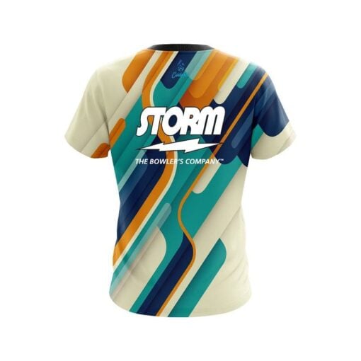 Storm Modern Stripe CoolWick Bowling Jersey - Image 2
