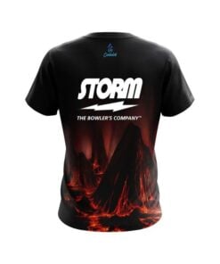 Alternative view of Storm Molten Volcano CoolWick Bowling Jersey