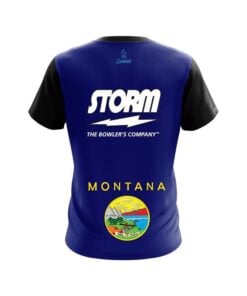 Alternative view of Storm Montana Flag CoolWick Bowling Jersey