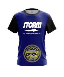 Storm Nebraska Flag CoolWick Bowling Jersey