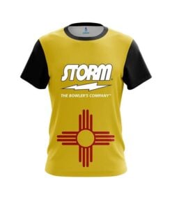 Storm New Mexico Flag CoolWick Bowling Jersey