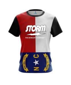 Storm North Carolina Flag CoolWick Bowling Jersey
