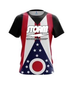 Storm Ohio Flag CoolWick Bowling Jersey