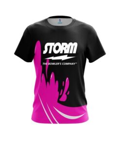 Storm Pink Splash CoolWick Bowling Jersey
