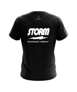 Alternative view of Storm Plain Black CoolWick Bowling Jersey