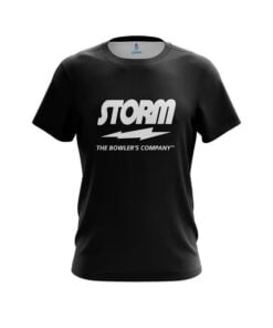 Storm Plain Black CoolWick Bowling Jersey