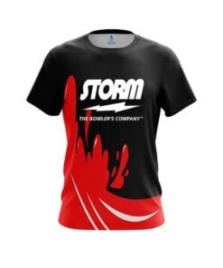 Storm Red Splash CoolWick Bowling Jersey