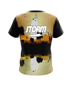 Alternative view of Storm Wondering Sahara CoolWick Bowling Jersey