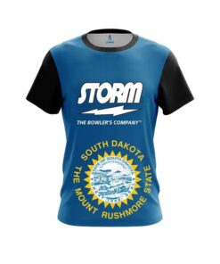 Storm South Dakota Flag CoolWick Bowling Jersey