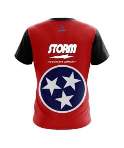 Alternative view of Storm Tennessee  Flag CoolWick Bowling Jersey