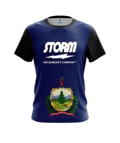 Storm Vermont Flag CoolWick Bowling Jersey