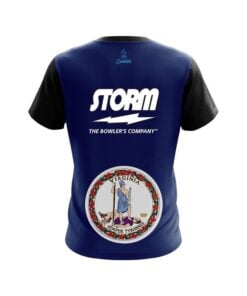 Alternative view of Storm Virginia Flag CoolWick Bowling Jersey
