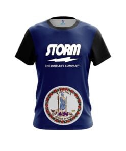 Storm Virginia Flag CoolWick Bowling Jersey