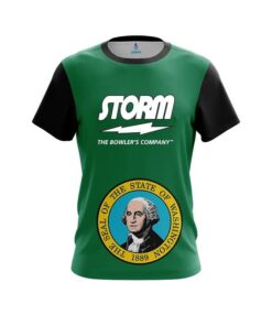 Storm Washington Flag CoolWick Bowling Jersey