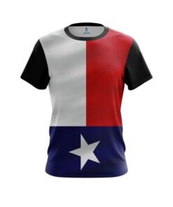 Texas Flag CoolWick Bowling Jersey