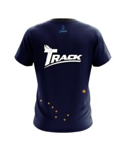 Alternative view of Track Alaska Flag CoolWick Bowling Jersey