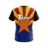 Track Arizona Flag CoolWick Bowling Jersey - Image 2
