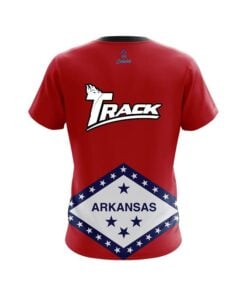 Alternative view of Track Arkansas Flag CoolWick Bowling Jersey