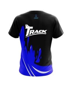 Alternative view of Track Blue Splash CoolWick Bowling Jersey