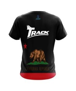 Alternative view of Track California Republic Flag CoolWick Bowling Jersey