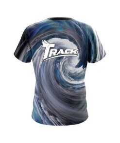 Alternative view of Track Cloudy Vortex CoolWick Bowling Jersey