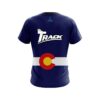 Track Colorado Flag CoolWick Bowling Jersey - Image 2
