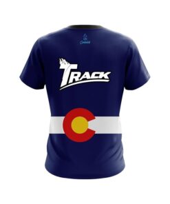 Alternative view of Track Colorado Flag CoolWick Bowling Jersey