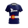 Track Colorado Flag CoolWick Bowling Jersey