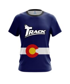 Track Colorado Flag CoolWick Bowling Jersey