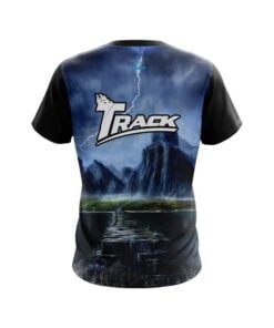Alternative view of Track Electric Mountain CoolWick Bowling Jersey
