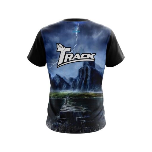 Track Electric Mountain CoolWick Bowling Jersey - Image 2