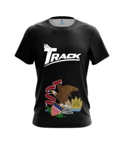 Track Illinois Flag CoolWick Bowling Jersey