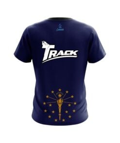 Alternative view of Track Indiana Flag CoolWick Bowling Jersey
