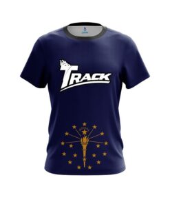 Track Indiana Flag CoolWick Bowling Jersey