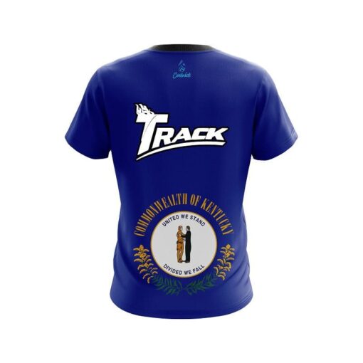 Track Kentucky Flag CoolWick Bowling Jersey - Image 2
