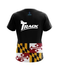 Alternative view of Track Maryland Flag CoolWick Bowling Jersey